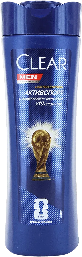 Shampoo "Clear Men Активспорт  Limited Edition" 380ml
