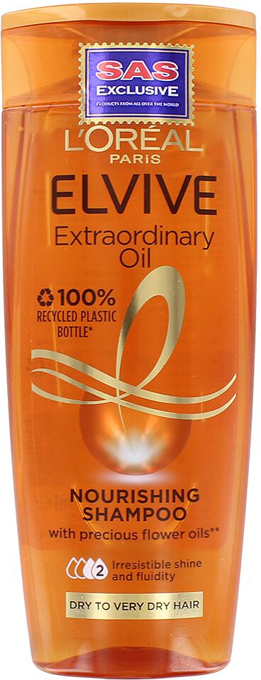 Shampoo "Loreal Elvive Extraordinary Oil" 250ml