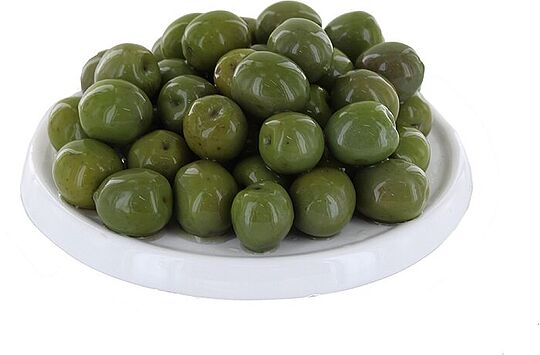 Оливки зеленые с косточкой 