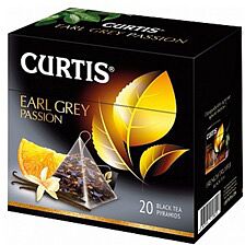 Черный чай "Curtis Earl Grey Passion" 36г