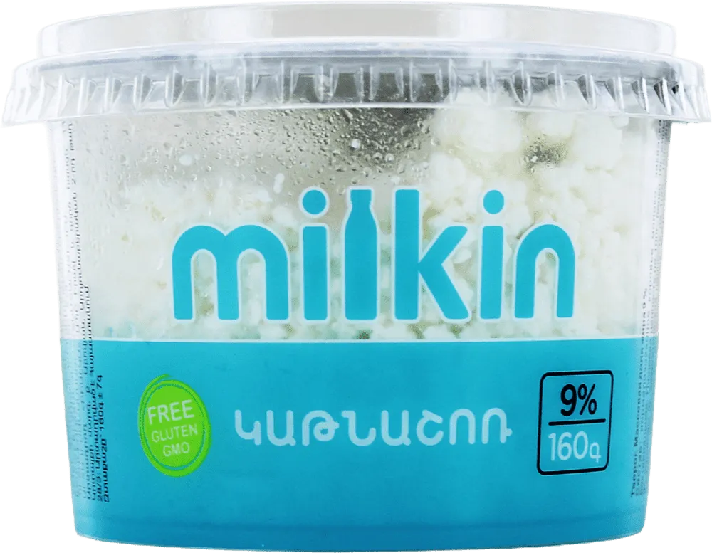 Curd "Milkin" 160g, richness 9%