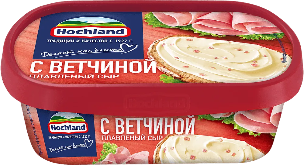 Պանիր հալած խոզապուխտով «Hochland» 200գ