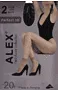 Black socks "Alex Perfect 20 Den"