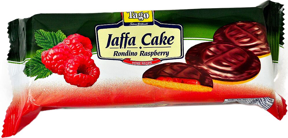Թխվածքաբլիթ ազնվամորու միջուկով «Tago Jaffa Cake» 130գ
