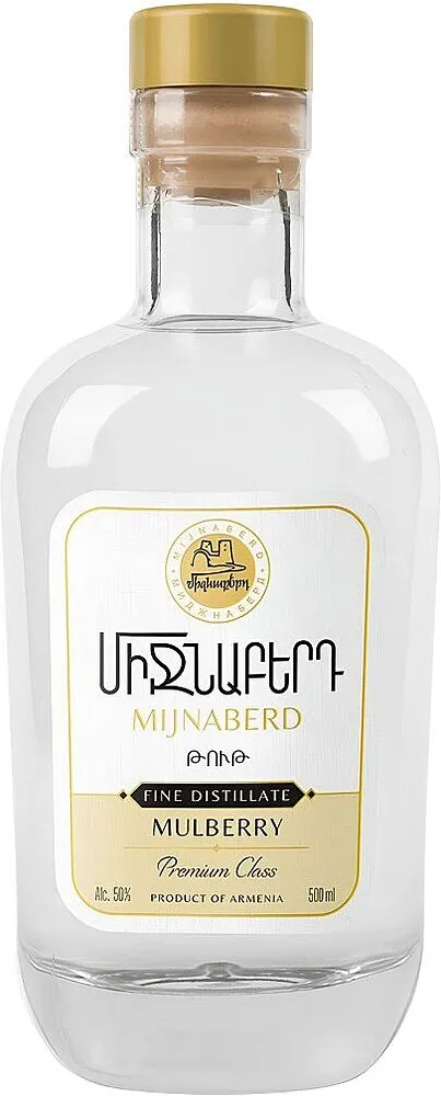 Mulberry vodka "Mijnaberd" 500ml