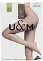 Tights "U&M 20 Den S" Bronz