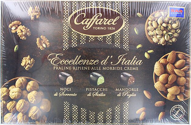 Chocolate candies collection "Caffarel Eccellenze d'Italia" 240g