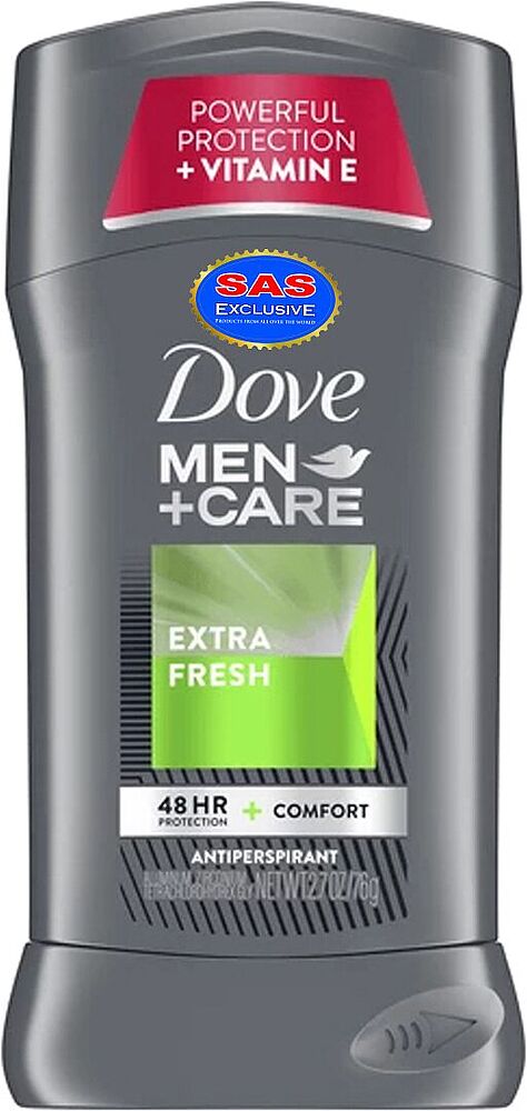 Հակաքրտինքային միջոց-սթիք «Dove Men+Care Extra Fresh» 76գ
