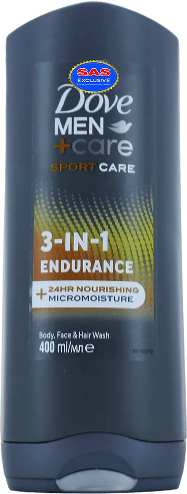 Shower gel "Dove Men+Care Sport" 400ml
