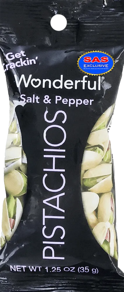 Պիստակ աղով «Wonderful Salt & Pepper» 35գ
