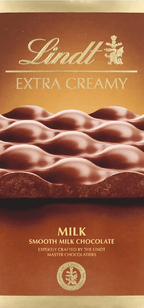 Շոկոլադե սալիկ կաթնային «Lindt Extra Creamy» 80գ

