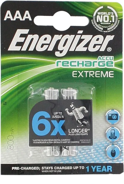 Battery "Energizer AAA 800 mAh" 2 pcs
