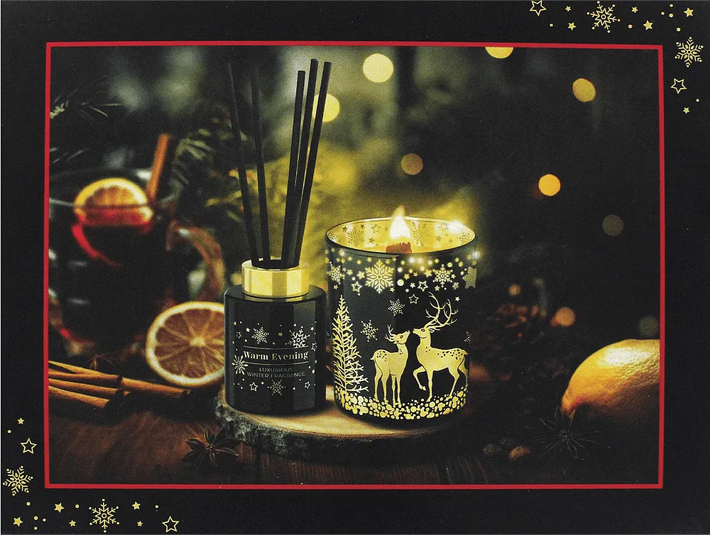 Air freshener & aromatic candle "Bartek Warm Evening" 2 pcs
