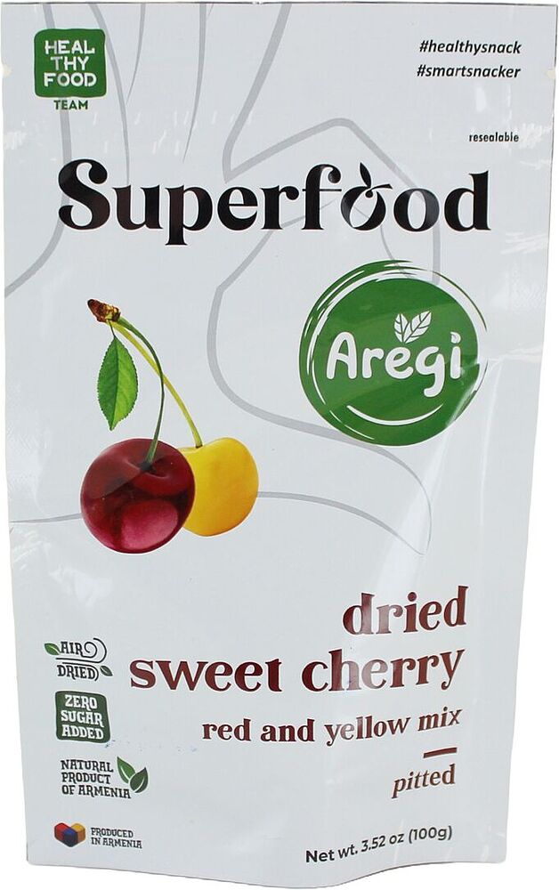 Dried fruit "Aregi" 100g Sweet cherry
