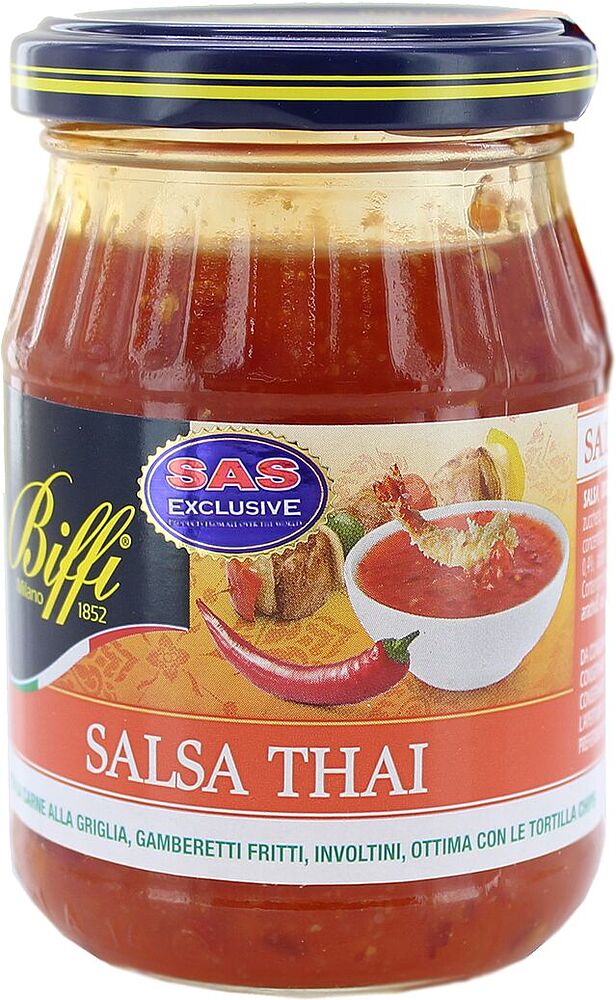 Sweetly spicy salsa sauce "Biffi Thai" 220g