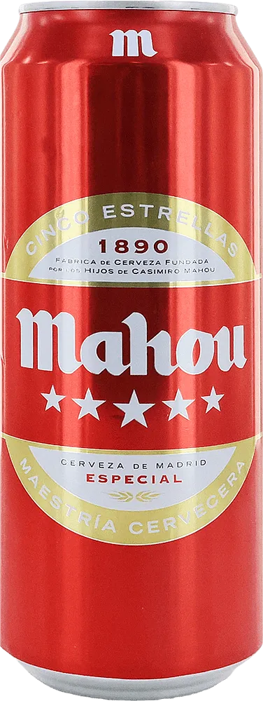 Beer "Mahou Especial" 0.5l
