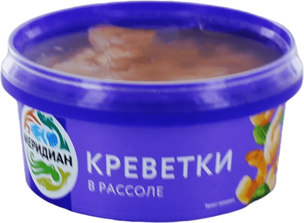 Shrimp in brine "Meridian" 180g
