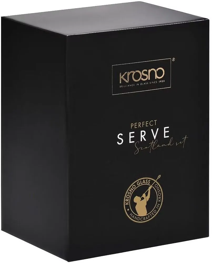 Glasses and a decanter "Krosno" 3pcs
