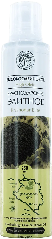 Sunflower oil "Krasnodar Elite" 250ml

