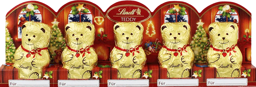 Շոկոլադե կոնֆետ «Lindt Mini Teddy» 50գ
