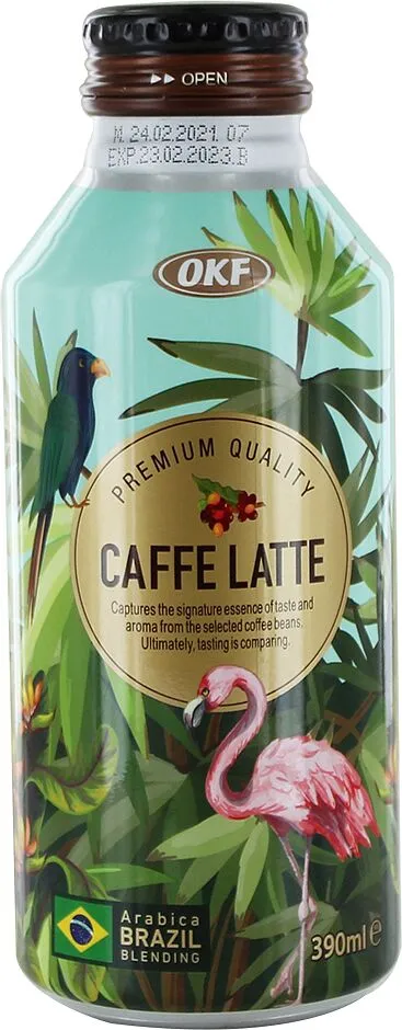 Ice coffee "OKF Caffe Latte" 390ml