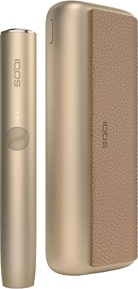 Tobacco heating system "IQOS ILUMA PRIME GOLDEN KHAKI"
