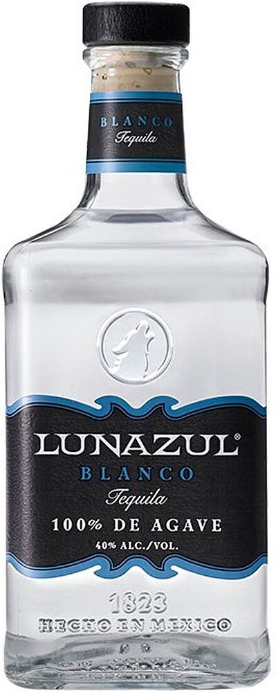 Tequila "Lunazul Blanco" 0.7l