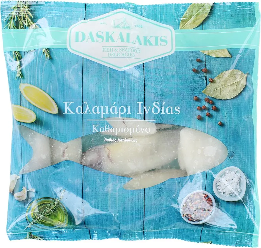 Frozen squid "Daskalakis" 500g 	