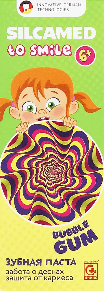 Ատամի մածուկ մանկական «Silcamed Bubble Gum» 65գ
