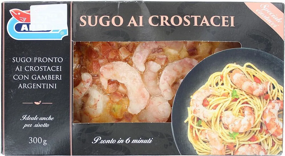 Ծովախեցգետին օմարի սոուսում «Arbi Sugo Al Crostacei» 300գ