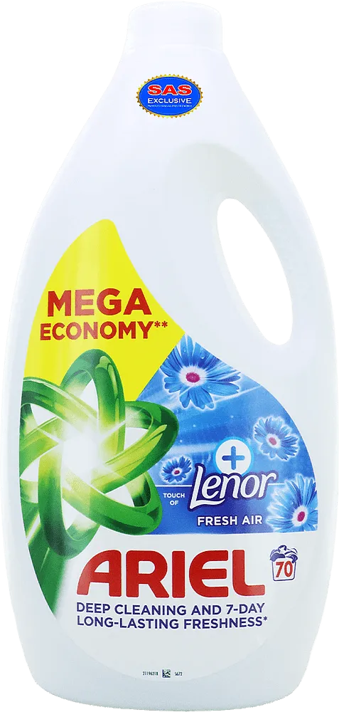 Universal washing gel "Ariel Lenor" 3150ml
