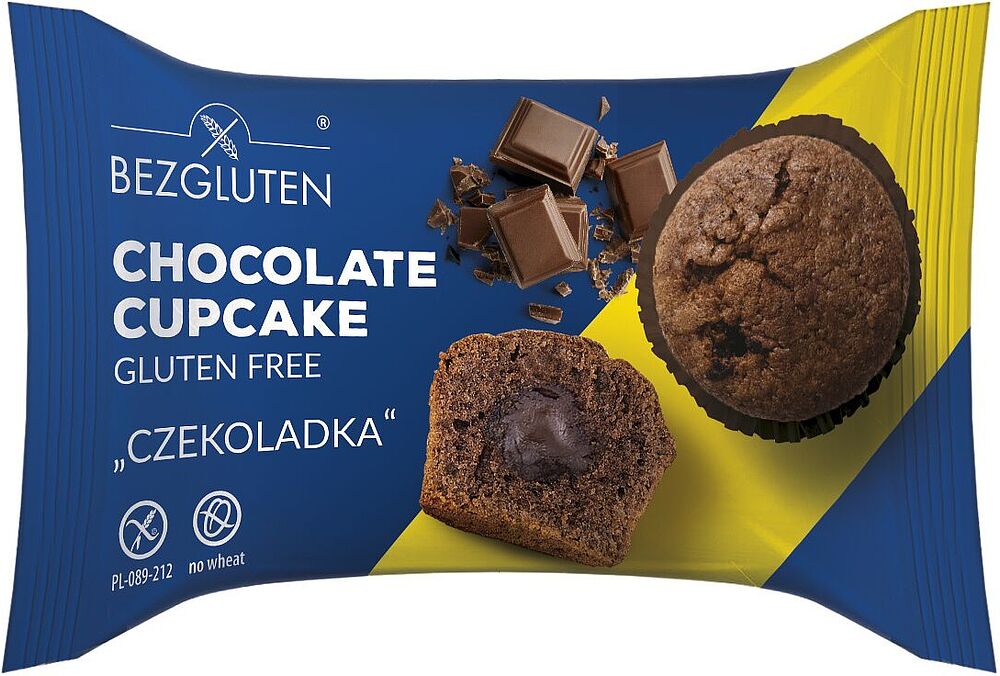Chocolate cupcake "Bezgluten" 60g