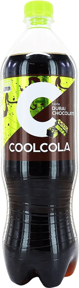 Refreshing carbonated drink with Dubai chocolate flavour "Coolcola Dubai Chocolate" 1l