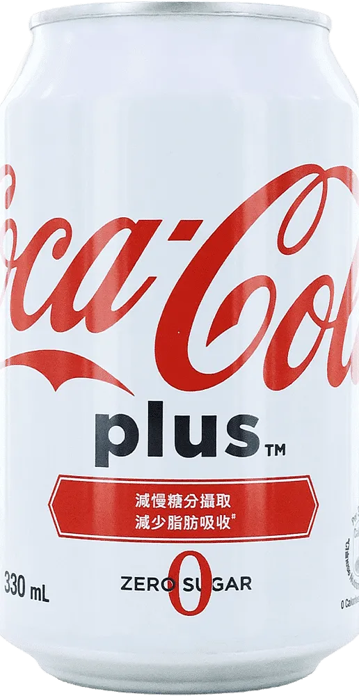 Զովացուցիչ գազավորված ըմպելիք «Coca Cola Plus Zero» 330մլ
