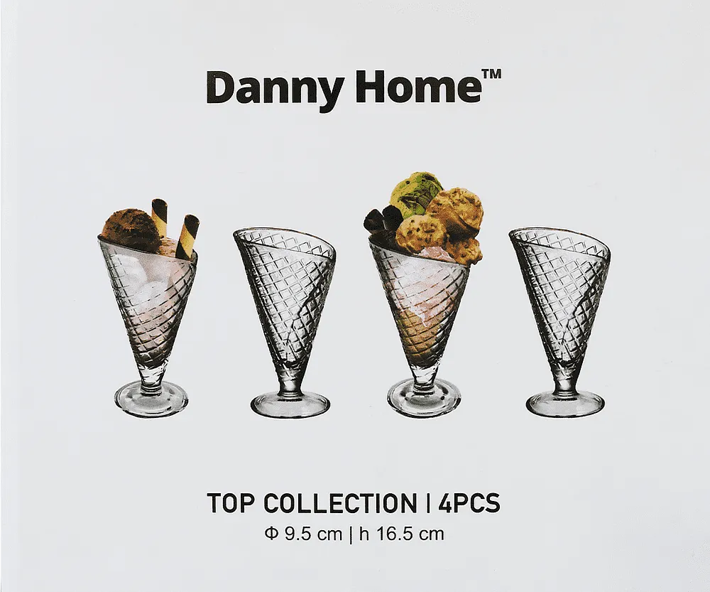 Բաժակ պաղպաղակի «Danny Home» 4 հատ