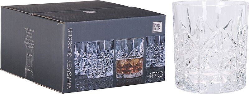 Set of glasses "Atmos Fera" 4pcs