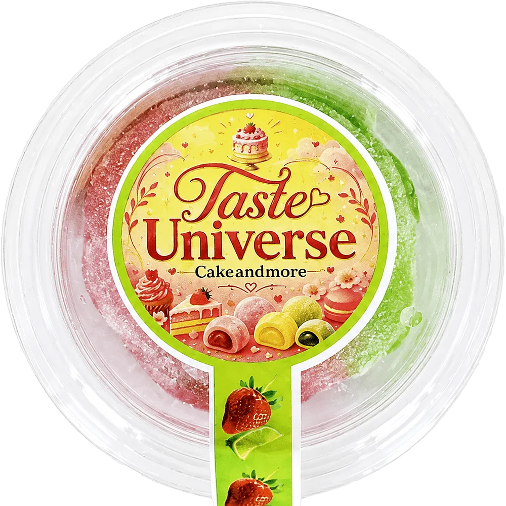 Pastry mochi with strawberry & lime flavor "Taste Universe" 60g
