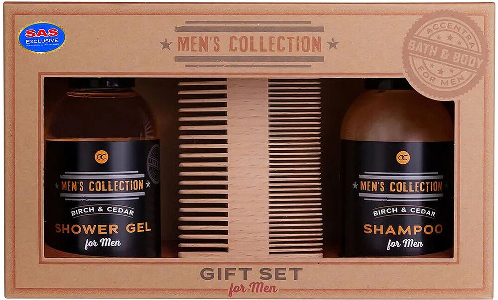 Shower set "Accentra Men's Collection" 2 pcs

