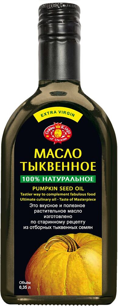 Pumpkin seed oil "Golden Kings Extra Virgin" 0.35l
