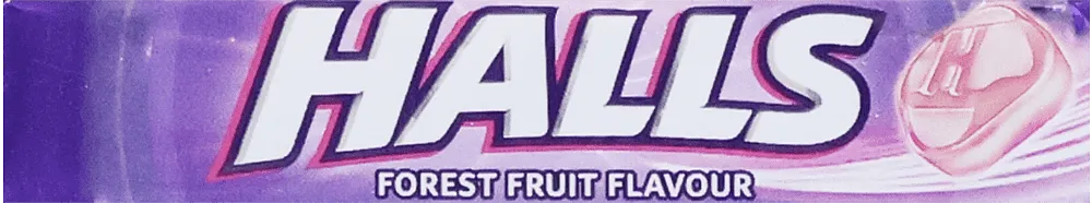 Fruit flavored drops "Halls Forest Fruit" 33.5g
