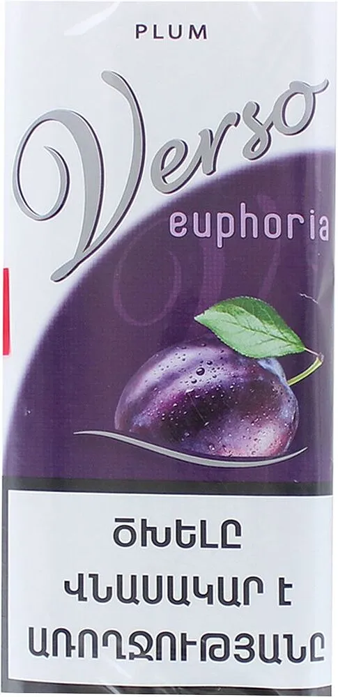 Табак со вкусом сливы "Verso Euphoria" 40г 
