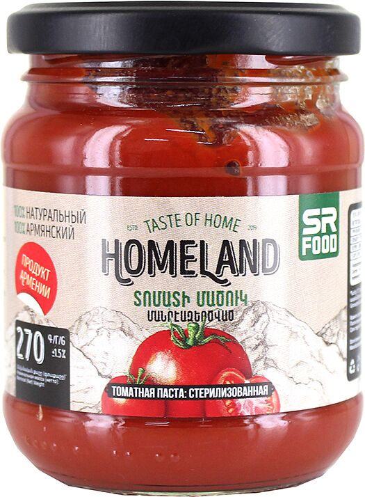 Tomato paste "Homeland" 270g
