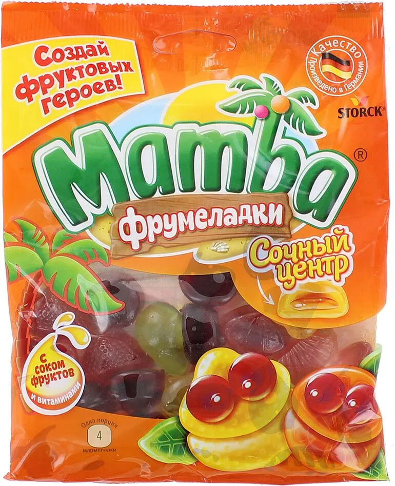 Դոնդողե կոնֆետներ «Mamba» 140գ

