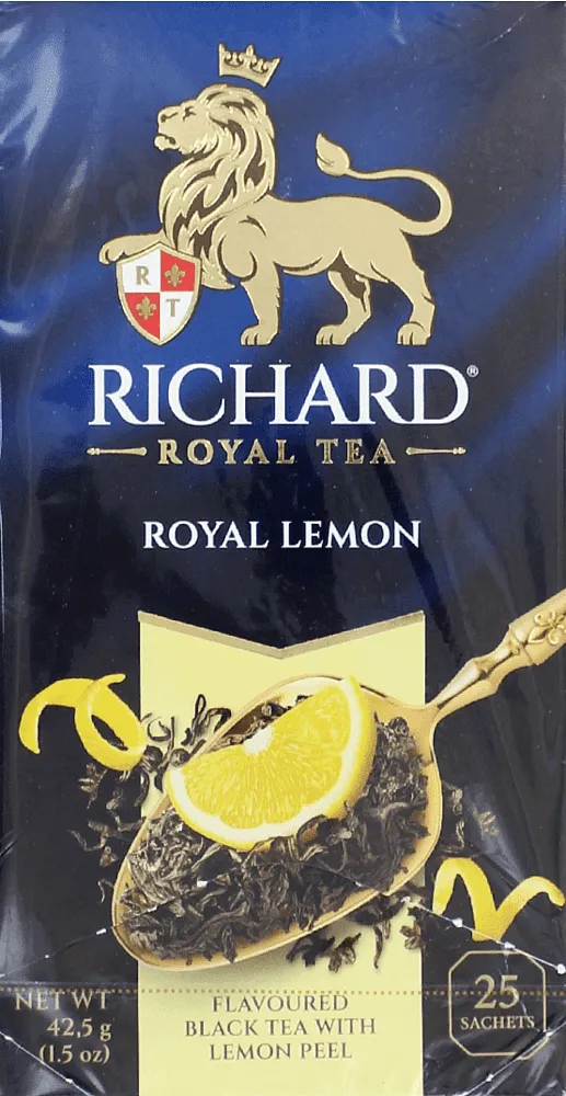 Black tea "Richard Royal Lemon" 25*1.7g
