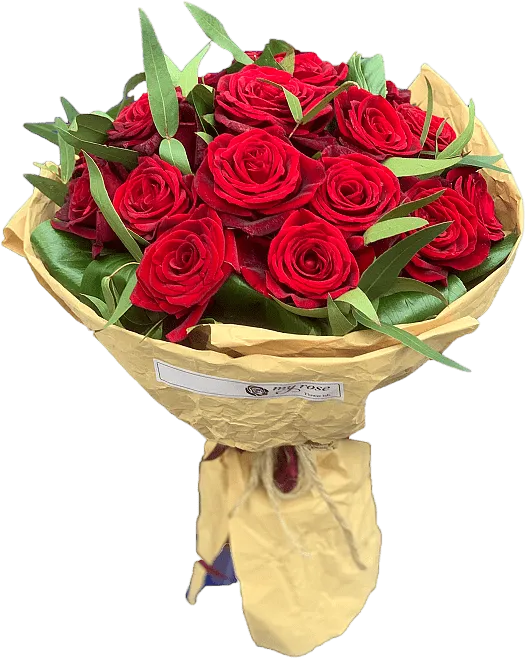 Ծաղկեփունջ «My Rose Asombroso» 15 հատ