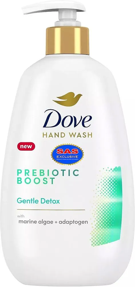 Liquid soap "Dove Prebiotic Boost Gentle Detox" 355ml
