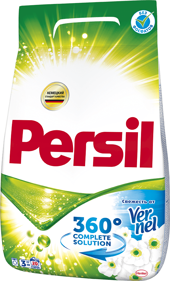 Լվացքի փոշի «Persil Gold Scan System  Pearls of Vernel»  3կգ Սպիտակ