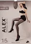 Beige tights "Alex Basic 15 Den N4"