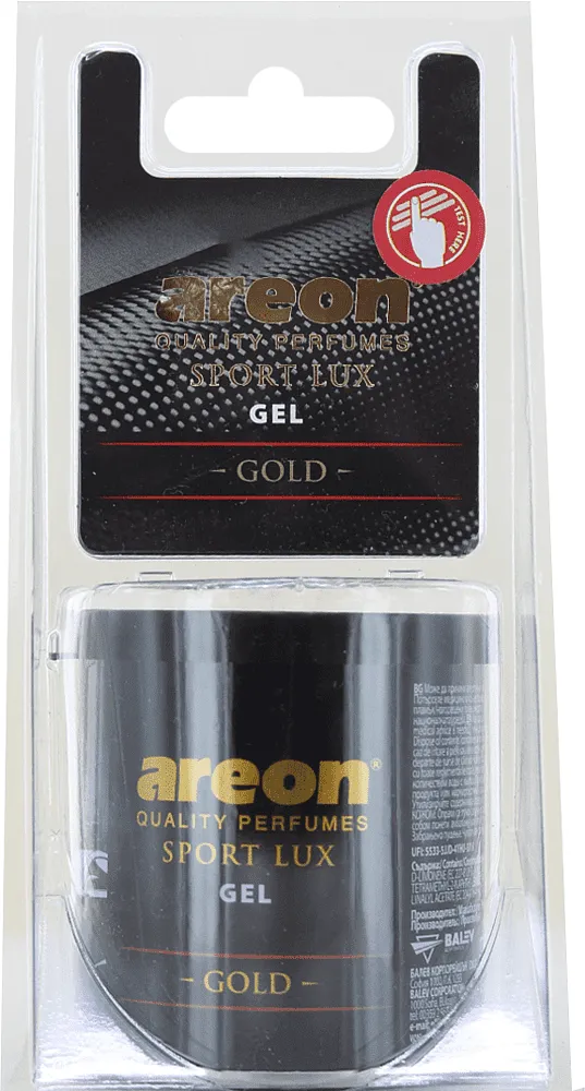 Car perfume "Areon Gel Gold" 80g