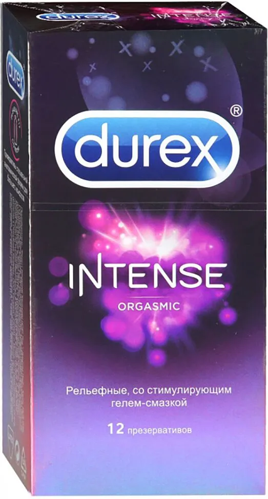 Condoms "Durex Intense" 12pcs
